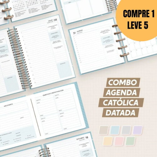Arquivo Digital Agenda Católica 2026 Datada A5 e Mini -5608
