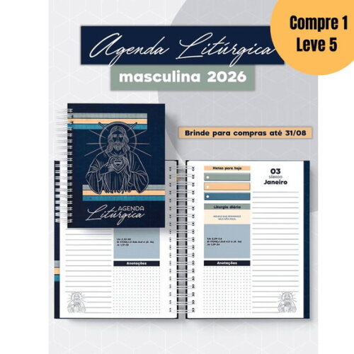 Arquivo Digital Agenda Liturgia Católica Masculina 2026