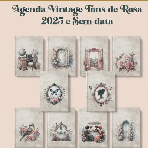 Arquivo Digital Agenda Tons de Rosa sem Data 2025 - 185