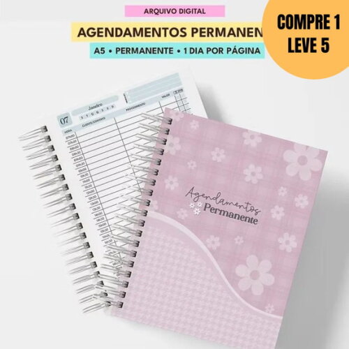 Arquivo Digital Agendamento Permanente A5 1dpp -4794