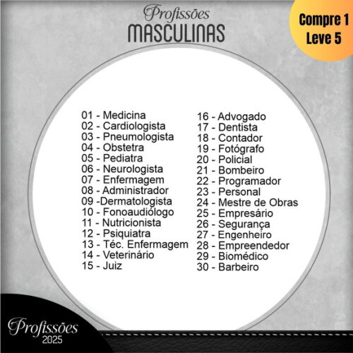 Arquivo Digital Agendamentos Masculino Profissões 2025 -274