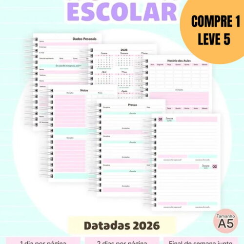 Arquivo Digital Agendas Escolares Neutras 2026 -5397