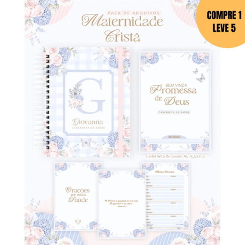 Arquivo Digital Alfabeto Floral Menina Maternidade -4432