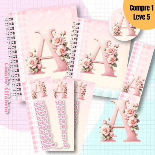 Arquivo Digital Alfabeto Kit Escolar 2025 -1382
