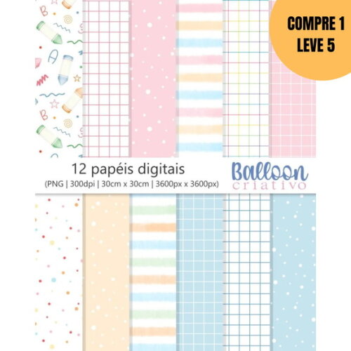 Arquivo Digital Amiguinhos da Escola Kit Digital -6196