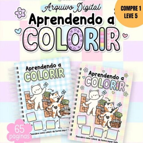 Arquivo Digital Aprendendo a Colorir -4075