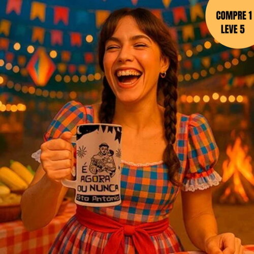 Arquivo Digital Arte Caneca Chopp Festa Junina -3463