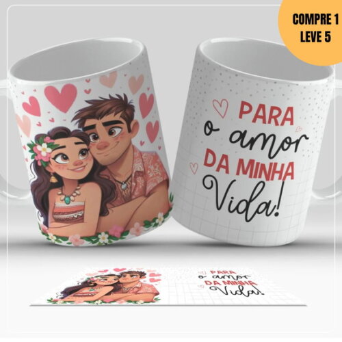 Arquivo Digital Arte para Canecas Dia dos Namorados -3576