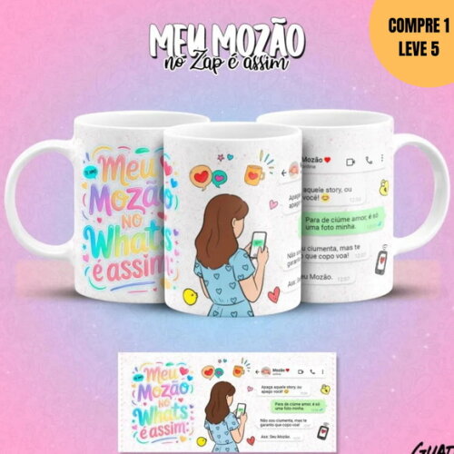 Arquivo Digital Arte para Canecas Dia dos Namorados -3612