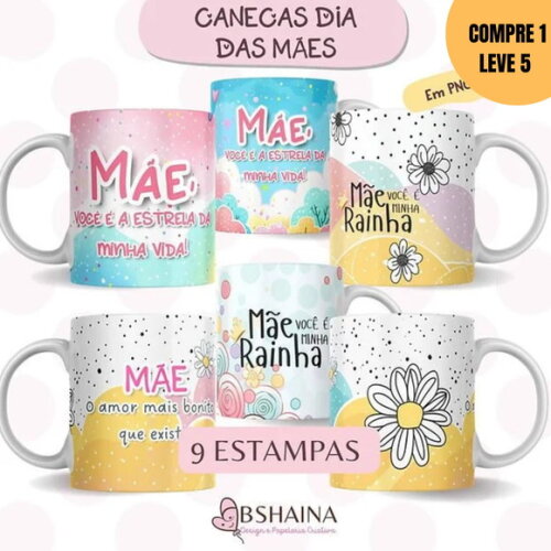 Arquivo Digital Artes Dia das Mães 2025 para Canecas -3295