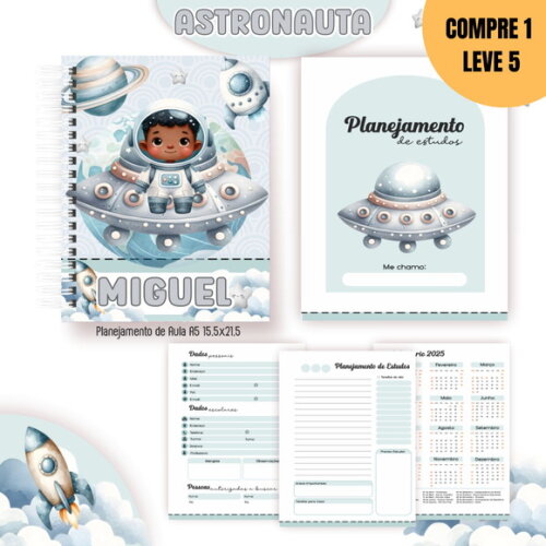Arquivo Digital Astronauta Kit Escolar 2025 -1458