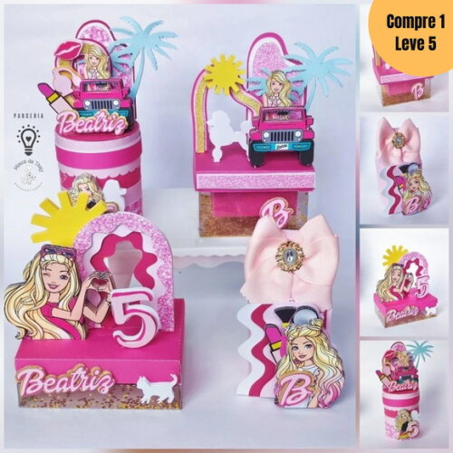 Arquivo Digital Barbie Kit Festa Pronta -544