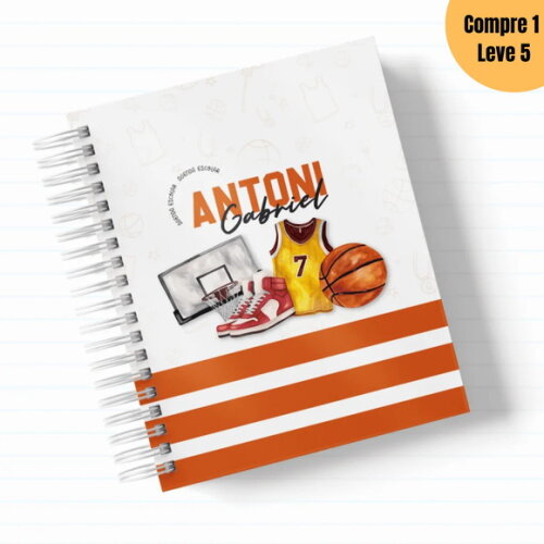 Arquivo Digital Basquete Kit Escolar 2025 -929