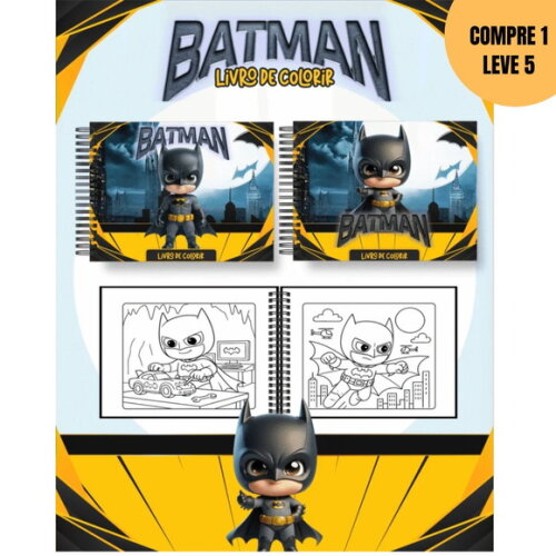 Arquivo Digital Batman Livros de Colorir -4171