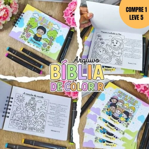 Arquivo Digital Bíblia de Colorir Livros de Colorir -4176