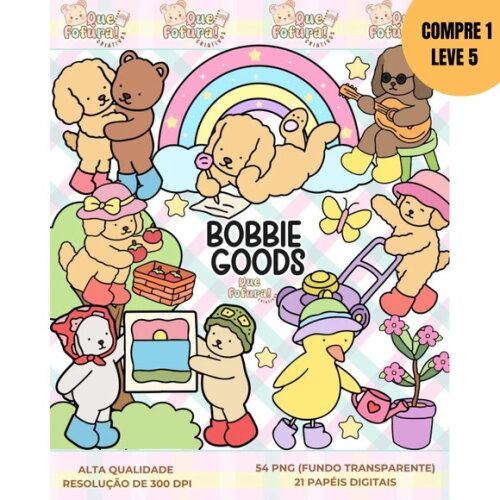 Arquivo Digital Bobbie Goods Kit Digital -4316