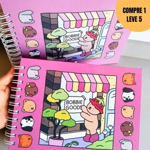 Arquivo Digital Bobbie Goods Livro de Colorir -1853