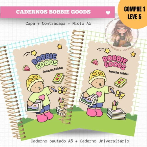 Arquivo Digital Bobbie Goods Livro de Colorir -4490