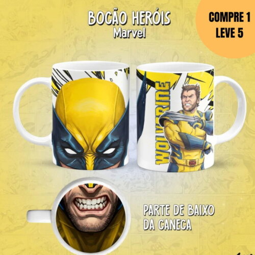 Arquivo Digital Bocão Heróis Marvel -6187