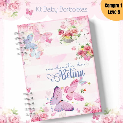 Arquivo Digital Borboletas Livro do Bebê -1294