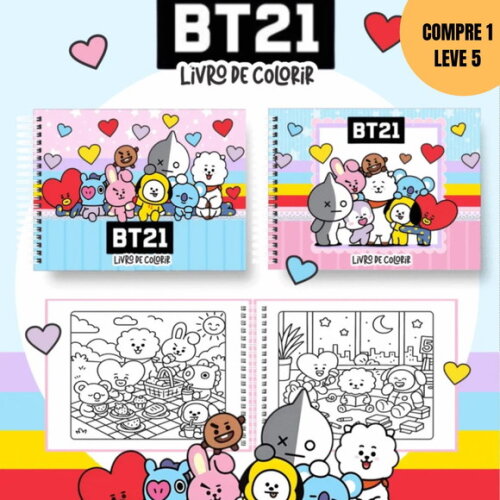 Arquivo Digital Bt 21 Livros de Colorir -4153