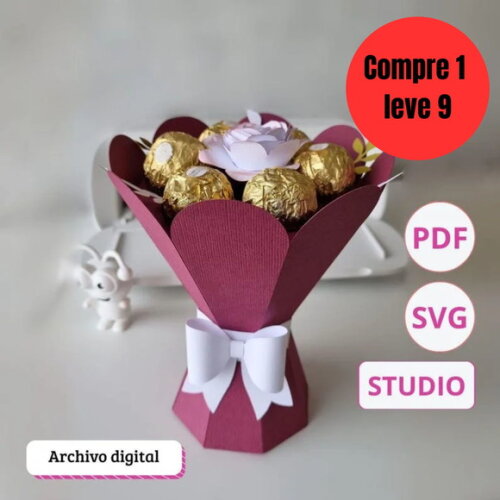 Arquivo Digital Buquê de Chocolates -6700