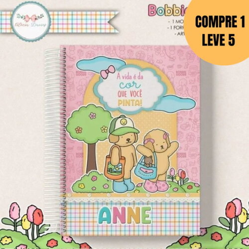 Arquivo Digital Caderno A5 Bobbie Goods -5345