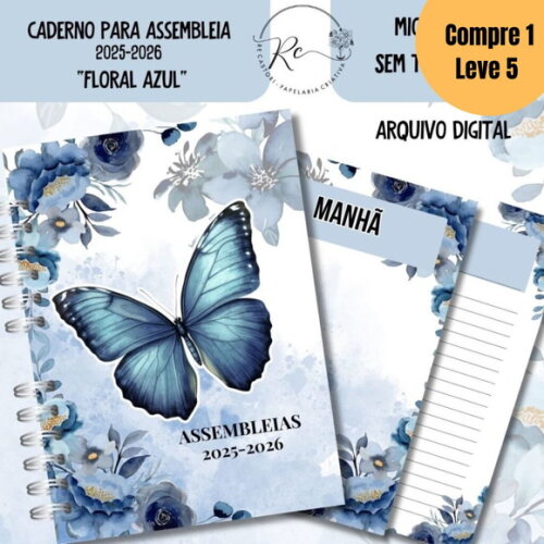 Arquivo Digital Caderno Assembleia S/tema Azul 2026 -5095