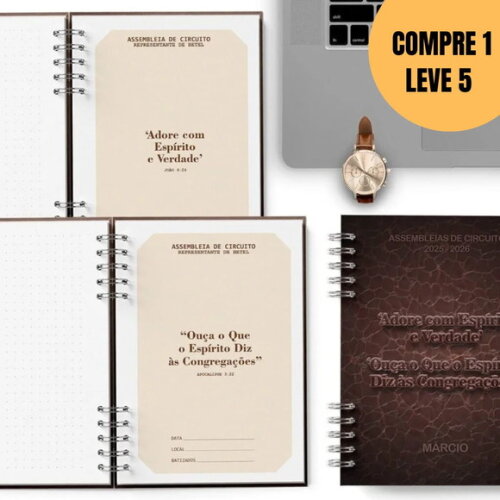 Arquivo Digital Caderno Assembleias 2025 e 2026 com Tema