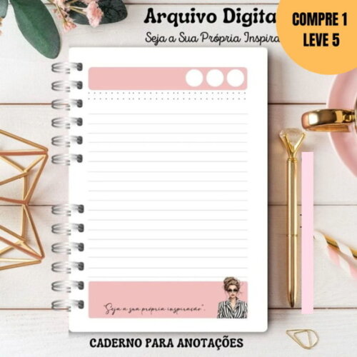 Arquivo Digital Caderno de Anotações -2375