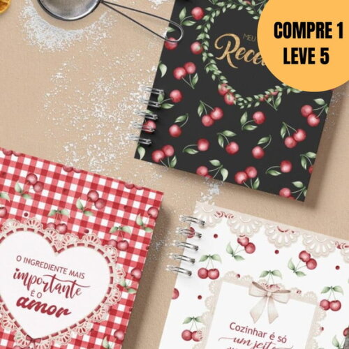 Arquivo Digital Caderno de Receitas Doce Amor -5338