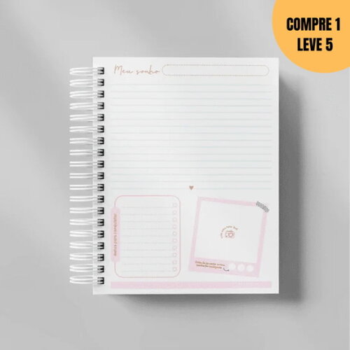 Arquivo Digital Caderno de Sonhos e Realizações -2059