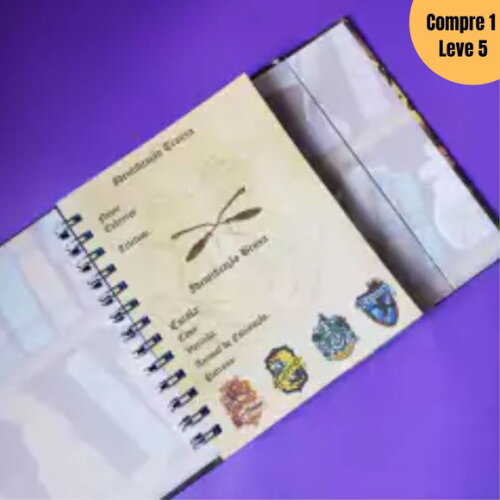 Arquivo Digital Caderno Mágico Feitiços -1321