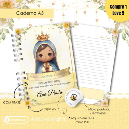 Arquivo Digital Caderno N.s. Aparecida -530