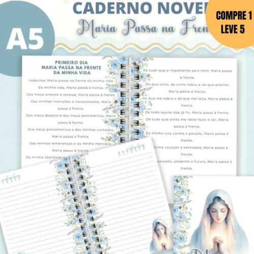 Arquivo Digital Caderno Novena Maria -3040