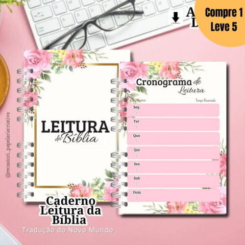 Arquivo Digital Caderno para Leitura da Bíblia -1375