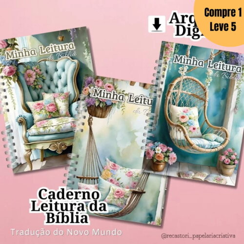 Arquivo Digital Caderno para Leitura da Bíblia -1375