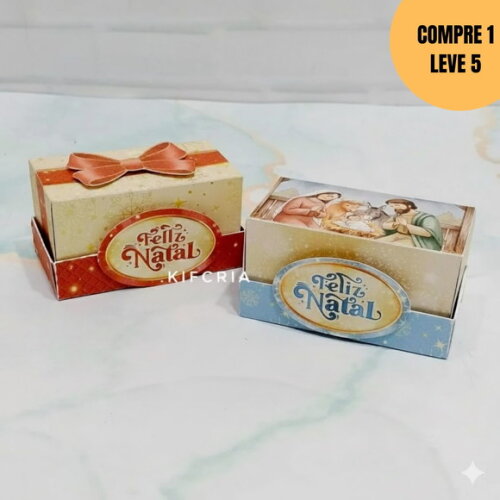 Arquivo Digital Caixa 2 Brigadeiro Natal Encaixe -5941