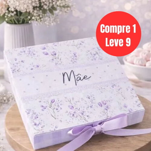 Arquivo Digital Caixa Bis com Foto Dia das Mães -6816