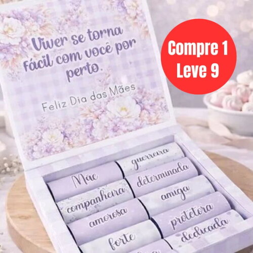 Arquivo Digital Caixa Bis com Foto Dia das Mães -6816