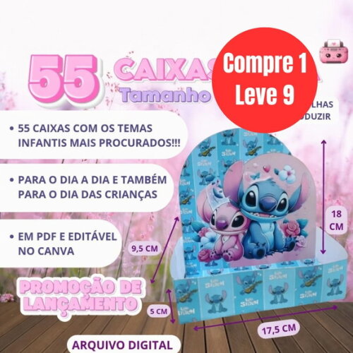 Arquivo Digital Caixa Cesta m Infantil -6887