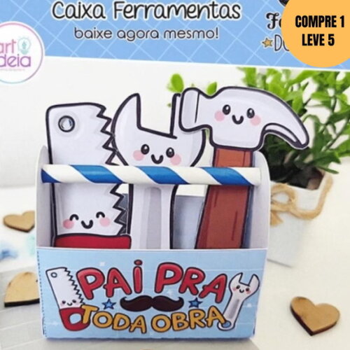 Arquivo Digital Caixa de Ferramentas Dia dos Pais -4350