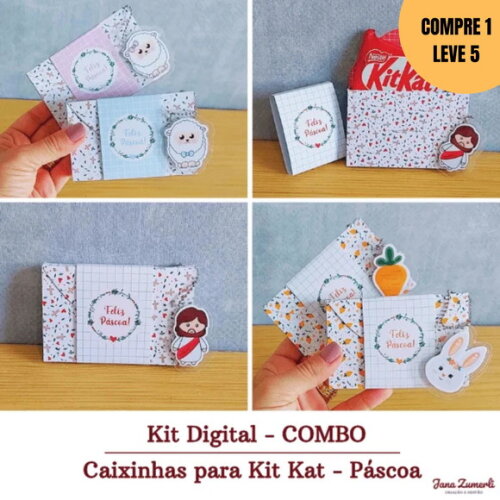 Arquivo Digital Caixa para Kit Kat Páscoa -2592
