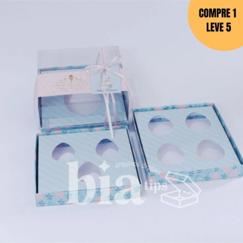 Arquivo Digital Caixa para Ovo de Colher de 350g -2308