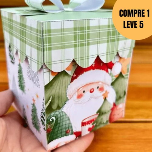 Arquivo Digital Caixa para Mini Panetone -5527