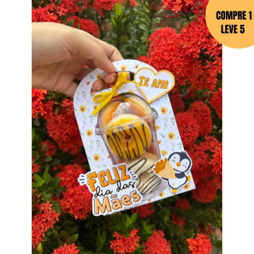 Arquivo Digital Caixas Copo Bolha 250ml Dia das Mães -3141