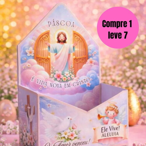 Arquivo Digital Caixas Envelope Páscoa -6435