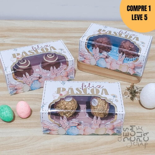 Arquivo Digital Caixinha Duo Doces ou Trufas -2338