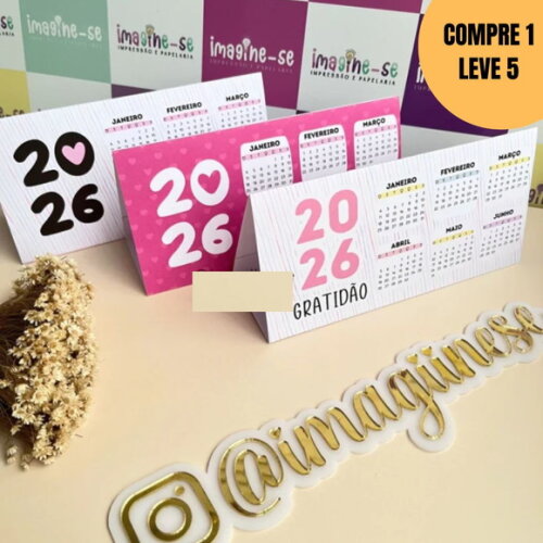 Arquivo Digital Calendário 2026 de Mesa A4 -5709