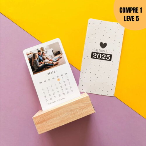 Arquivo Digital Calendário de Mesa 2025 -2138